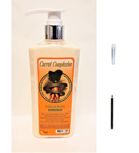 Carrot Complexion Lotion 18floz Bottle + [Hair - Nail and Body Apricot & Coconut Oil