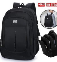 Men Women Laptop Backpack 40L Large Waterproof Rucksack Travel School Bag