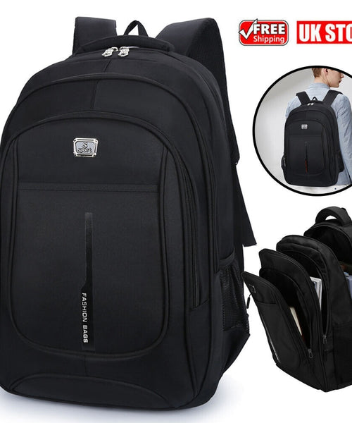 Men Women Laptop Backpack 40L Large Waterproof Rucksack Travel School Bag