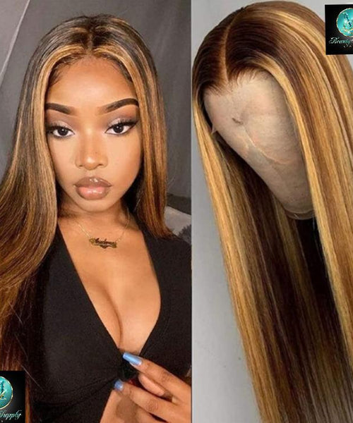 13x4 Ombre Straight Wig